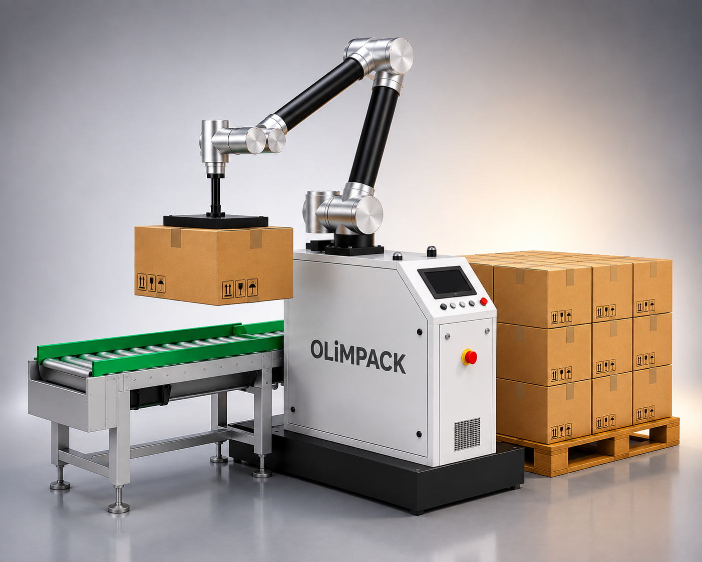 OLİMPACK ENDÜSTRİYEL PALETLEME ROBOTU | PALLETIZER ROBOT  - 1
